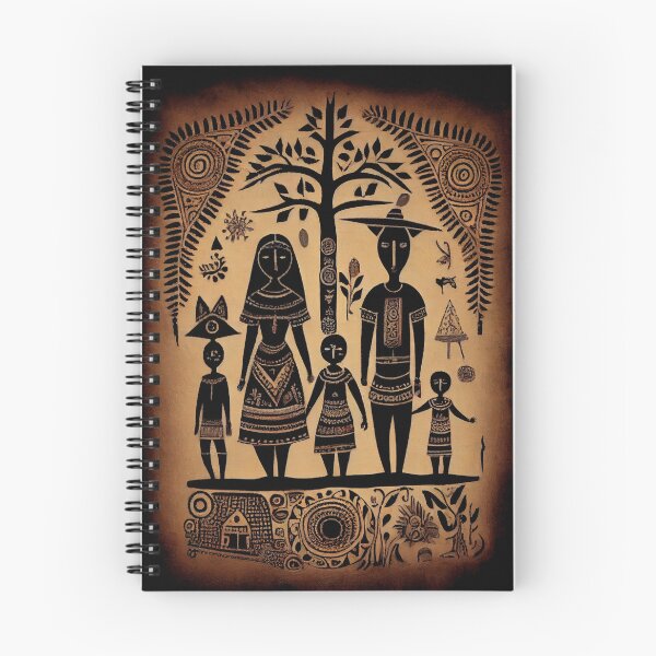 Item preview, Warli Family designed and sold by Banded-Canyon.