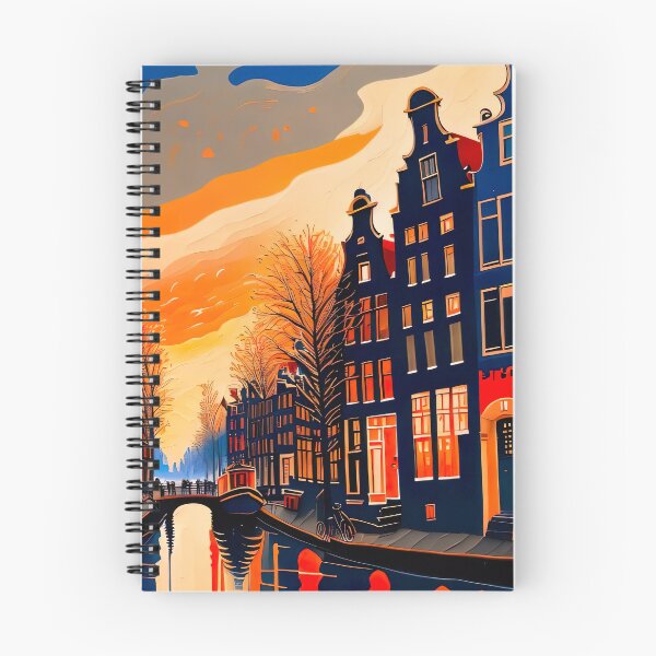 Item preview, Amsterdam Landscape designed and sold by RaveToTheGrave.