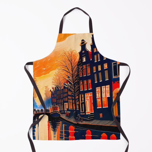 Item preview, Amsterdam Landscape designed and sold by RaveToTheGrave.