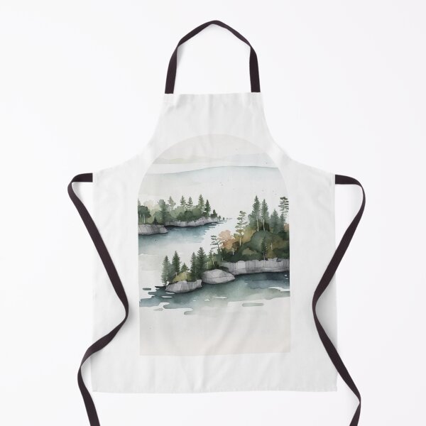 Item preview, Voyageurs National Park Boho Watercolor Arch designed and sold by PikoApparel.