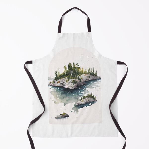 Item preview, Voyageurs National Park Boho Watercolor Arch designed and sold by PikoApparel.