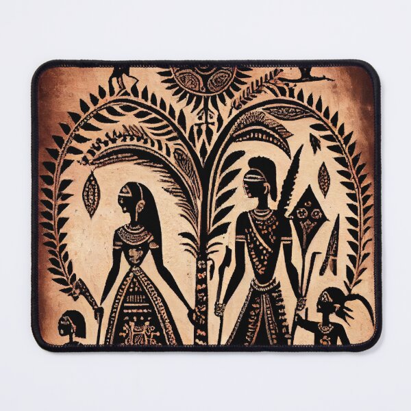 Item preview, Warli Family designed and sold by Banded-Canyon.