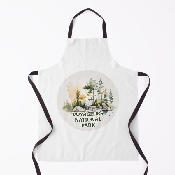 Item preview, Voyageurs National Park Boho Watercolor Circle designed and sold by PikoApparel.