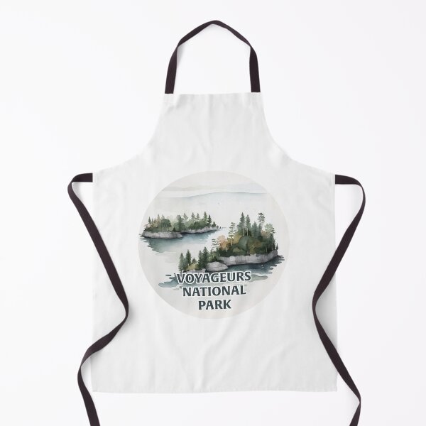 Item preview, Voyageurs National Park Boho Watercolor Circle designed and sold by PikoApparel.
