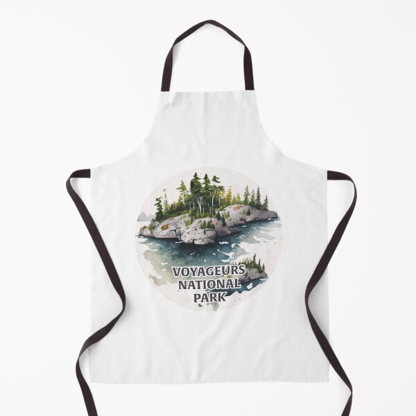 Item preview, Voyageurs National Park Boho Watercolor Circle designed and sold by PikoApparel.