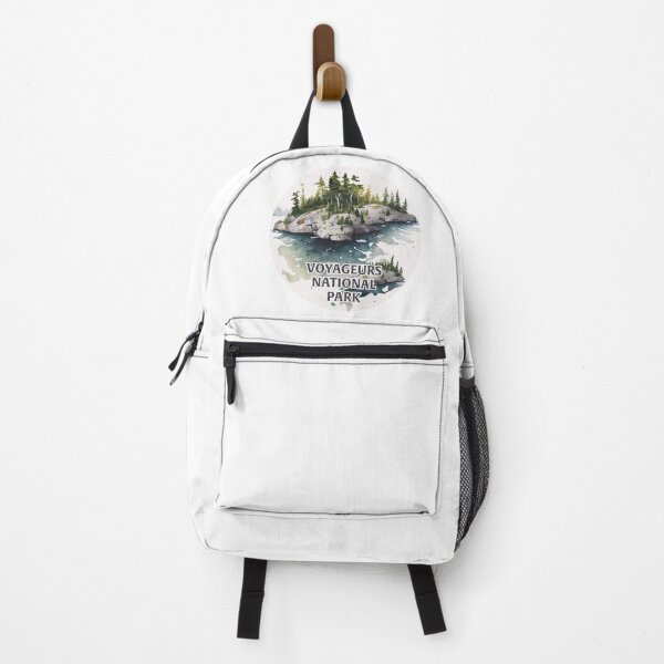 Item preview, Voyageurs National Park Boho Watercolor Circle designed and sold by PikoApparel.