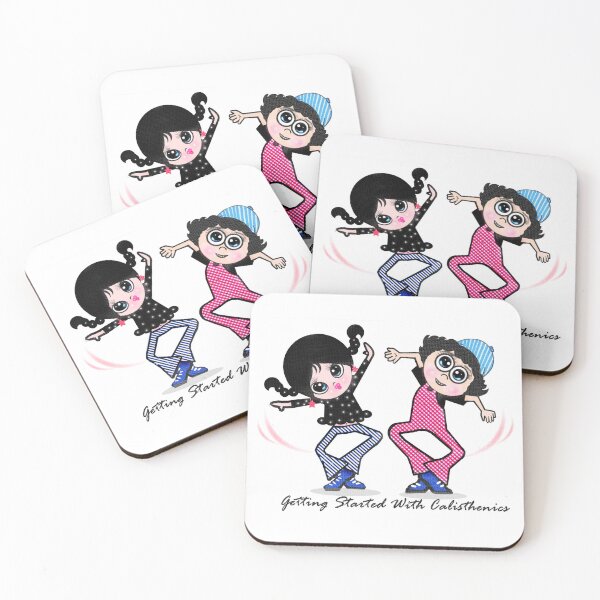 Item preview, Primeros pasos con calistenia - Chicas lindas designed and sold by Shirley cute art .