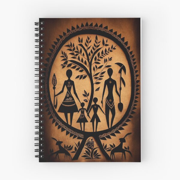 Item preview, Warli Family designed and sold by Banded-Canyon.