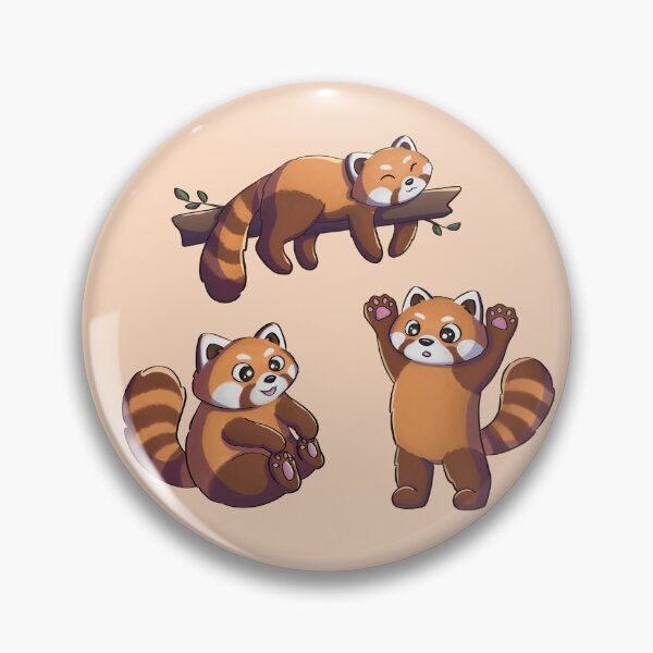 Red Pandas Pin