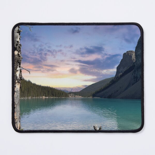 Item preview, Moraine Lake ringed by boreal forest and alluvial fans designed and sold by ImgPrint.