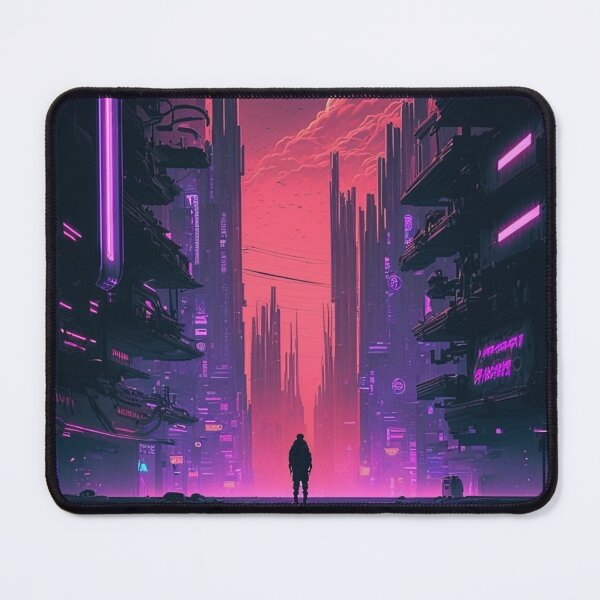 Item preview, 80s Synthwave Cyberpunk City #1 designed and sold by RESToRAPTOR.