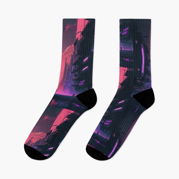 Item preview, 80s Synthwave Cyberpunk City #1 designed and sold by RESToRAPTOR.