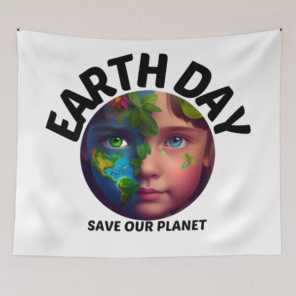 Item preview, EARTH DAY: Save Our Planet designed and sold by MTJ-Mushrooms.