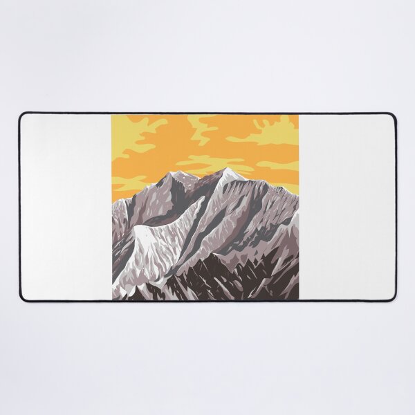 Item preview, Mount Logan Canada Travel Art Vintage designed and sold by KrisSidDesigns.