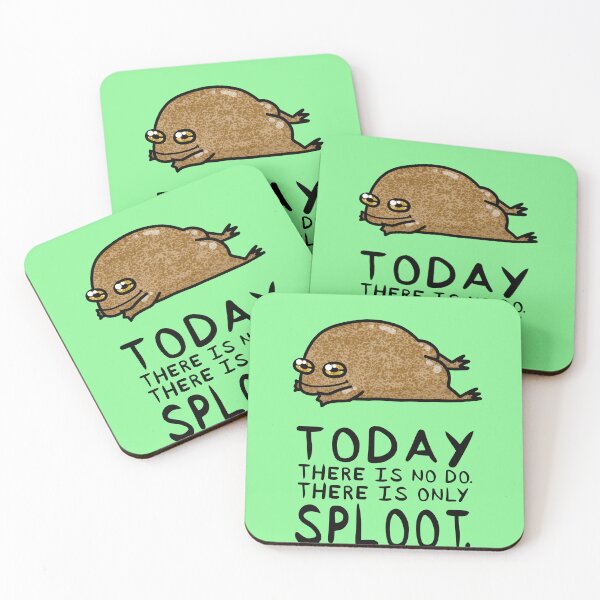 Item preview, Lazy Sploot Frog (In Green) designed and sold by Creepy-Cutesie.