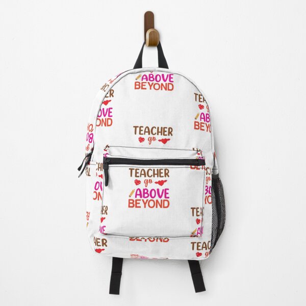 Item preview, TEACHER GO ABOVE BEYOND designed and sold by SticerOcean.