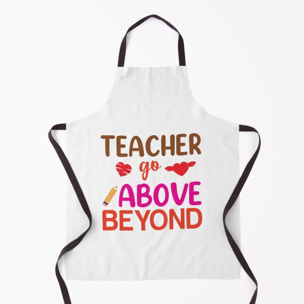 Item preview, TEACHER GO ABOVE BEYOND designed and sold by SticerOcean.
