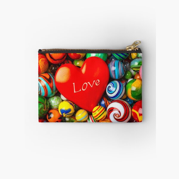 Item preview, Red Love Heart And Marbles designed and sold by Garry Gay.