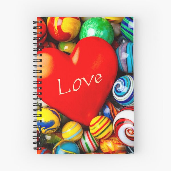 Item preview, Red Love Heart And Marbles designed and sold by Garry Gay.