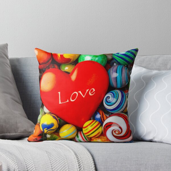 Item preview, Red Love Heart And Marbles designed and sold by Garry Gay.