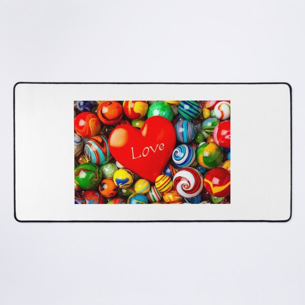 Item preview, Red Love Heart And Marbles designed and sold by Garry Gay.