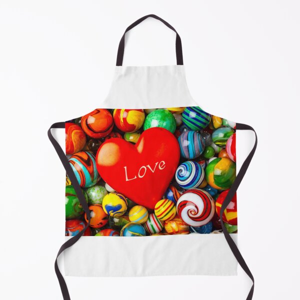 Item preview, Red Love Heart And Marbles designed and sold by Garry Gay.