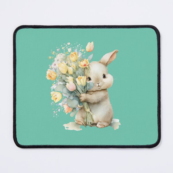 Item preview, Cute Watercolor Bunny Rabbit designed and sold by Juliascutecornr.