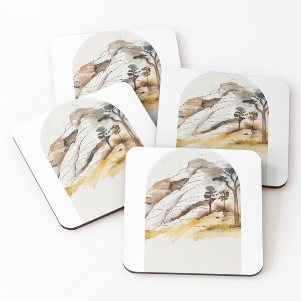 Item preview, Wind Cave National Park Boho Watercolor Arch designed and sold by PikoApparel.