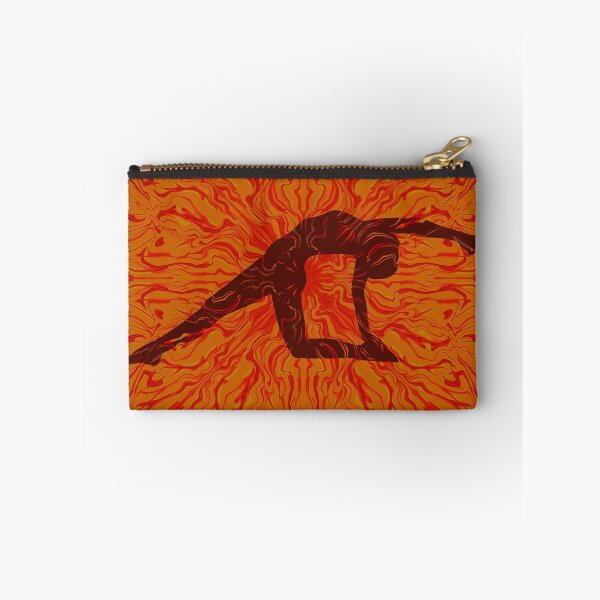 Item preview, Yoga Stretch in Orange designed and sold by JenConArt.