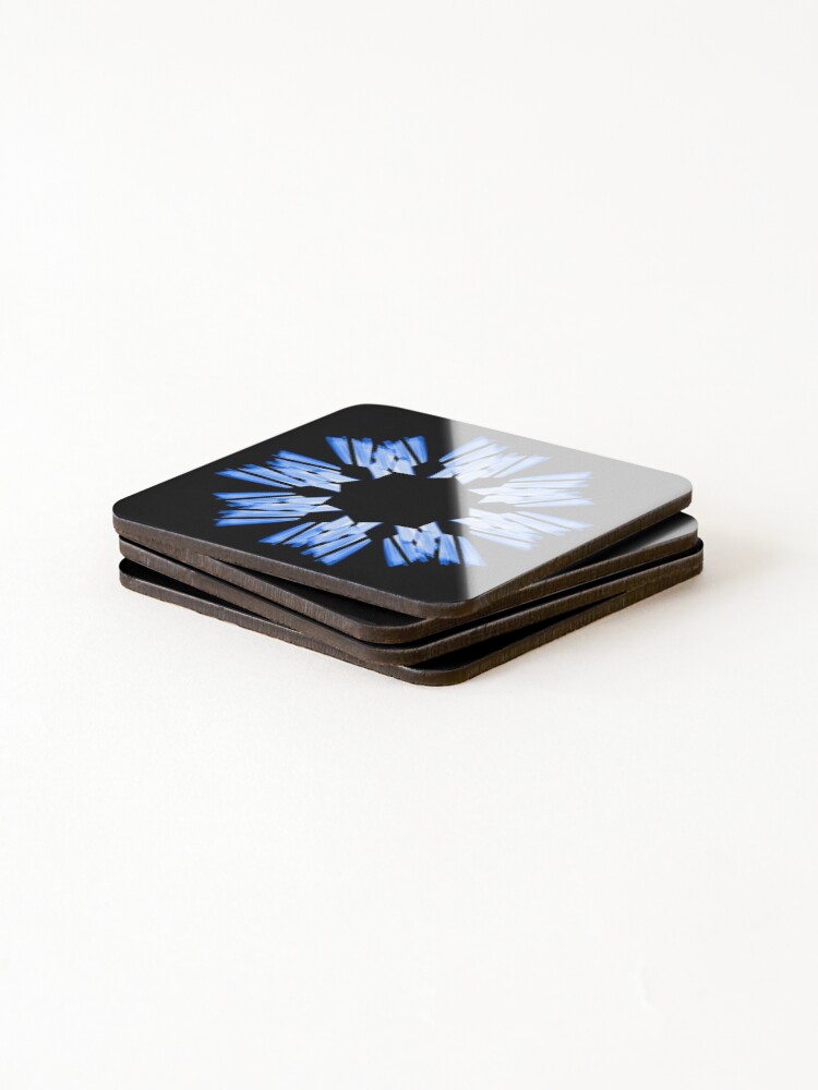 Thumbnail 4 of 5, Coasters (Set of 4), Blue Star designed and sold by RomeoAzahar.