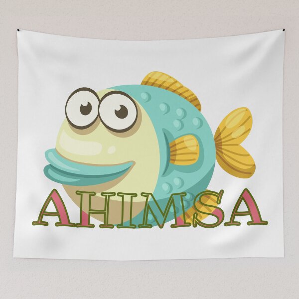 Item preview, Ahimsa Cute Fish  designed and sold by Aiko  Ota.