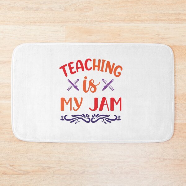 Item preview, TEACHING IS MY JAM designed and sold by SticerOcean.