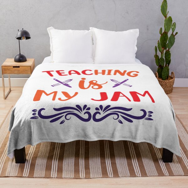 Item preview, TEACHING IS MY JAM designed and sold by SticerOcean.