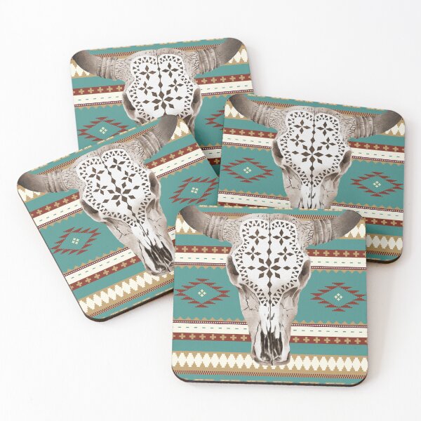 Item preview, Southwestern cow skull designed and sold by Sweet-Tees-plz.