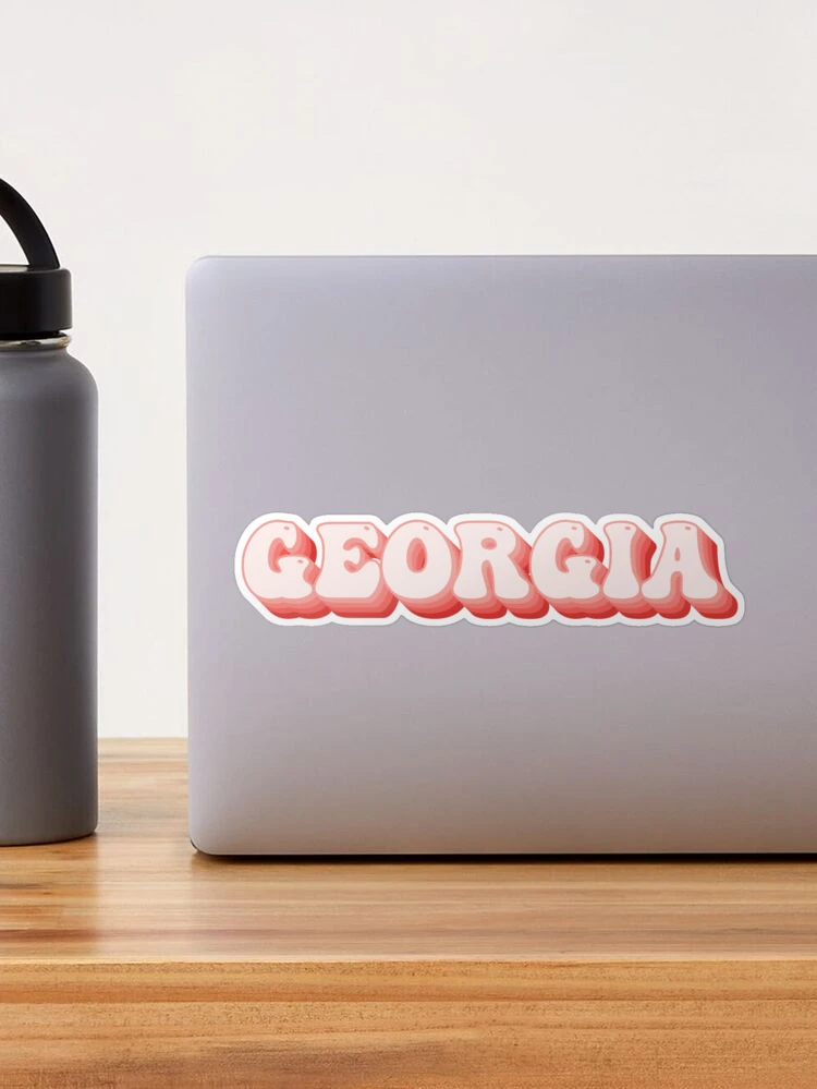 Ga Beating Tech Sticker School Pride Decal Georgia Tech Name Logo Vinyl Decal Laptop Water ...