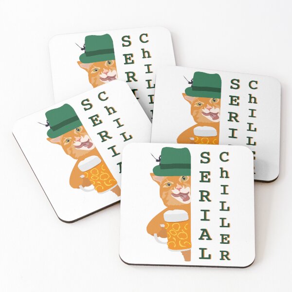 Item preview, Irish Cat Serial Chiller designed and sold by The Art Shirt.