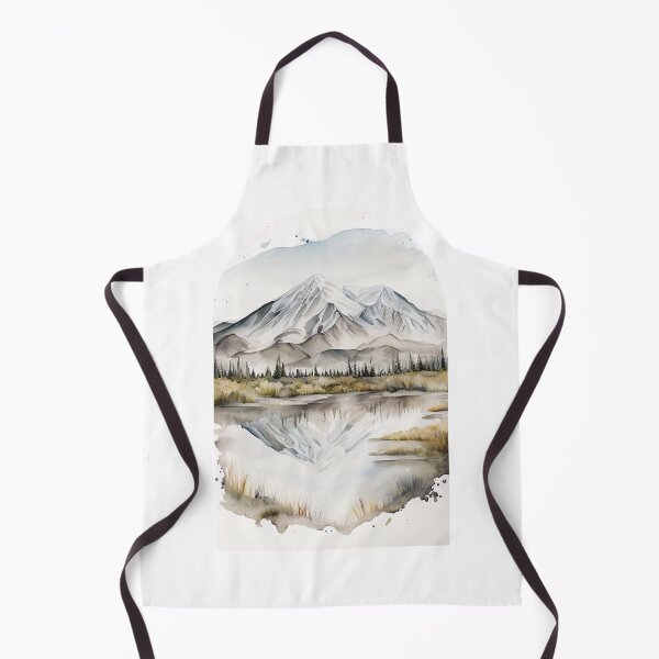 Item preview, Wrangell - St. Elias National Park Boho Watercolor Arch designed and sold by PikoApparel.