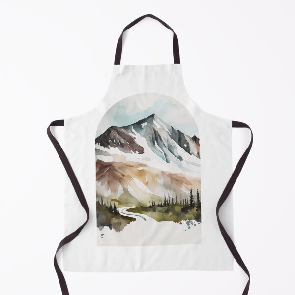 Item preview, Wrangell - St. Elias National Park Boho Watercolor Arch designed and sold by PikoApparel.