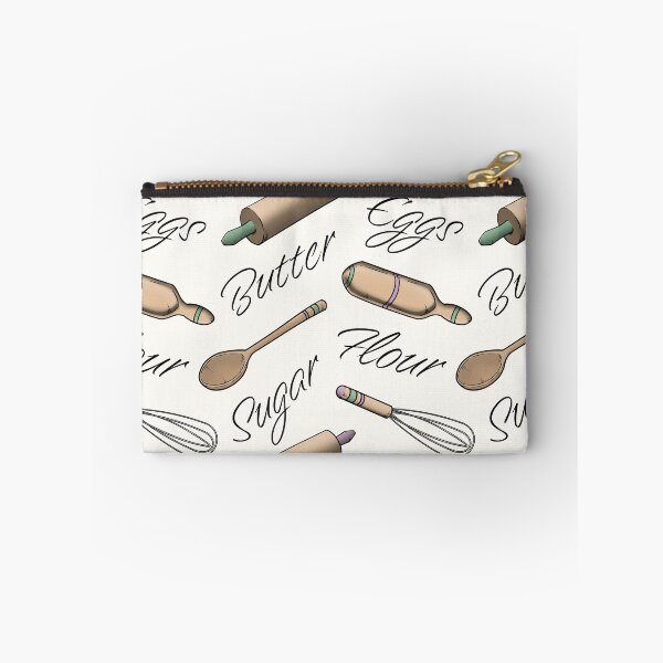 Item preview, Love to Bake Wooden Utensils Seamless Pattern Design designed and sold by CreativeDraws42.
