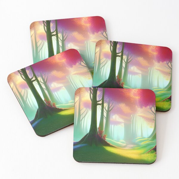 Item preview, Picture of a magical forest designed and sold by brandway.