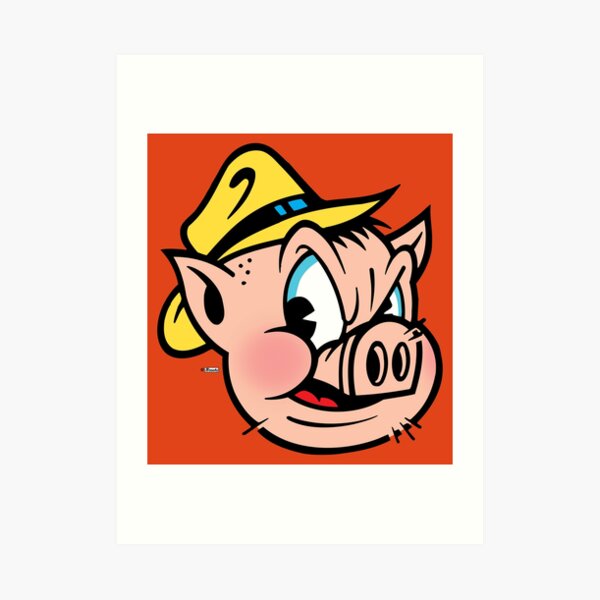 This Little Piggy Cried "Wassup?" Art Print