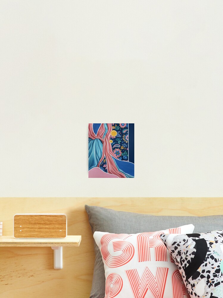 Aperçu 1 sur 3. Impression photo avec l'œuvre Composition tissus et motifs couleurs créée et vendue par mallorybernard.