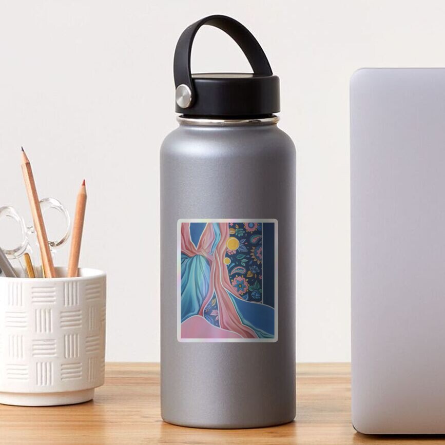 Aperçu de l'œuvre Sticker holographique créée et vendue par mallorybernard.