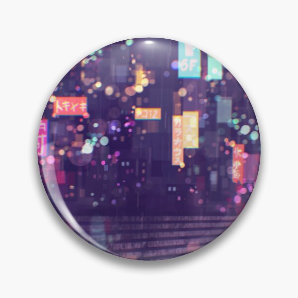 Item preview, Neon City Tokyo Anime Painting  designed and sold by Emi-exe.