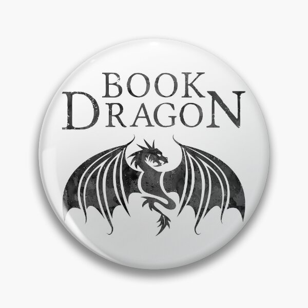Item preview, Book Dragon designed and sold by NerdCatShop.