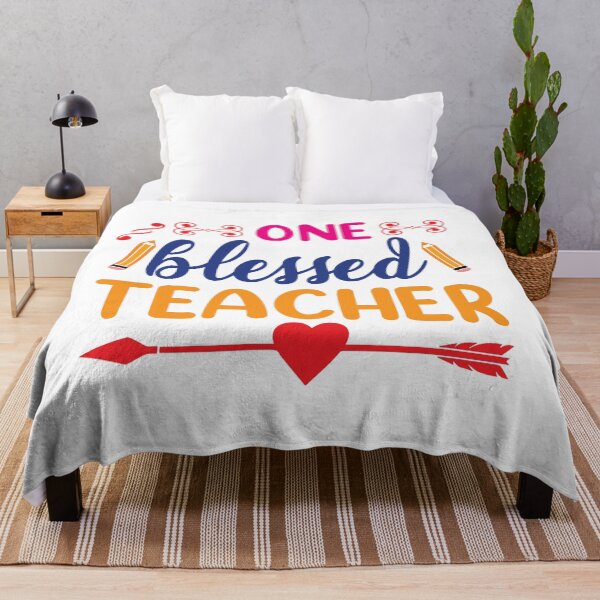 Item preview, ONE BLESSED TEACHER designed and sold by SticerOcean.
