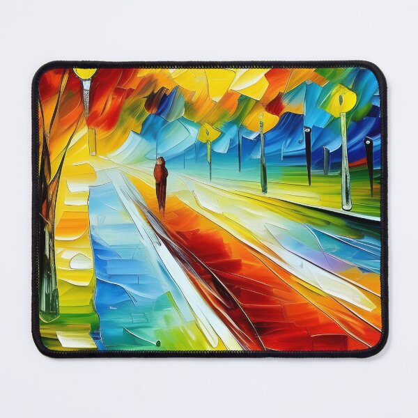 Item preview, Neo Impressionist painting of the park designed and sold by brandway.