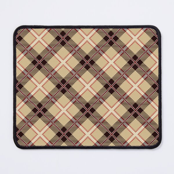 Item preview, Plaid Tan and Red designed and sold by DeltaV-Art.