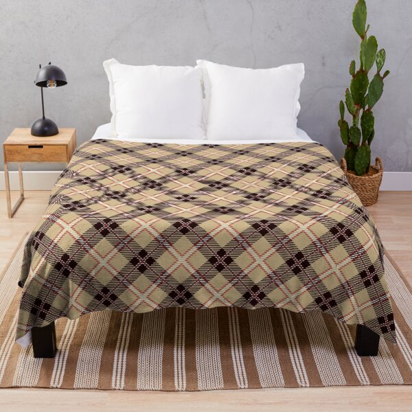 Item preview, Plaid Tan and Red designed and sold by DeltaV-Art.