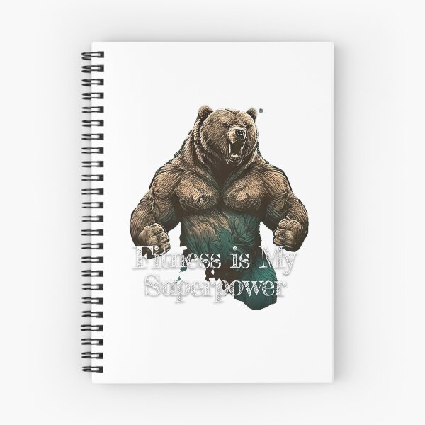 Item preview, Fitness is My Superpower Bodybuilding Fitness Gym Workout Exercise Merch Print  Design designed and sold by tengamerx.